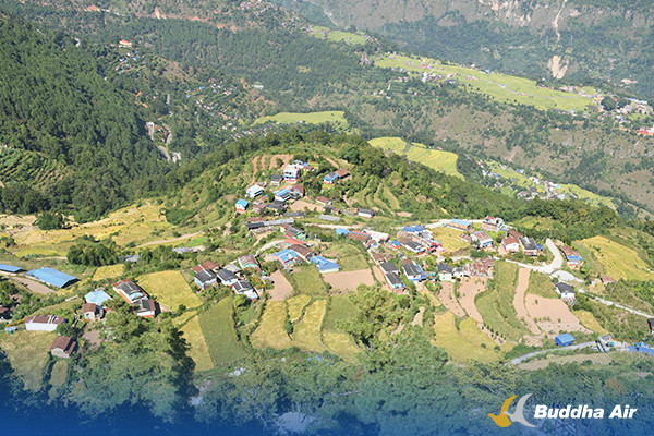 Baglung Bazaar from Panchakot